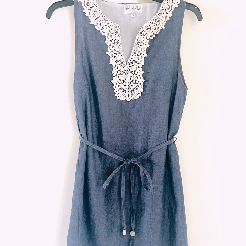 Small Mud Pie Chambray Dress